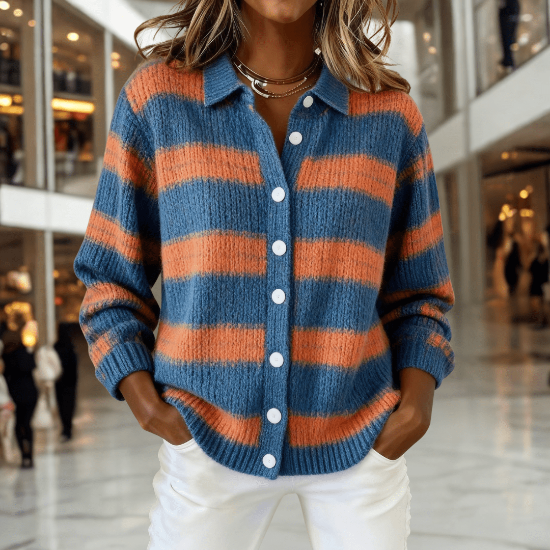 Quinn™ - Button - Up Cardigan - Mijn winkel
