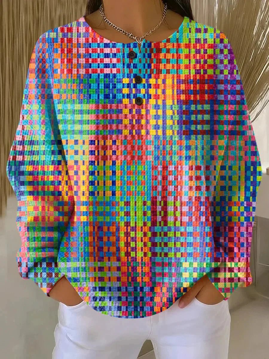 Rosa | Winter Jumper with Buttons - Mijn winkel