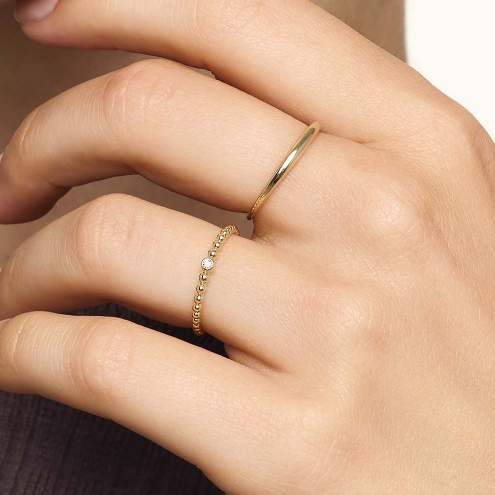 Slim Dome Ring | Gold - Mijn winkel