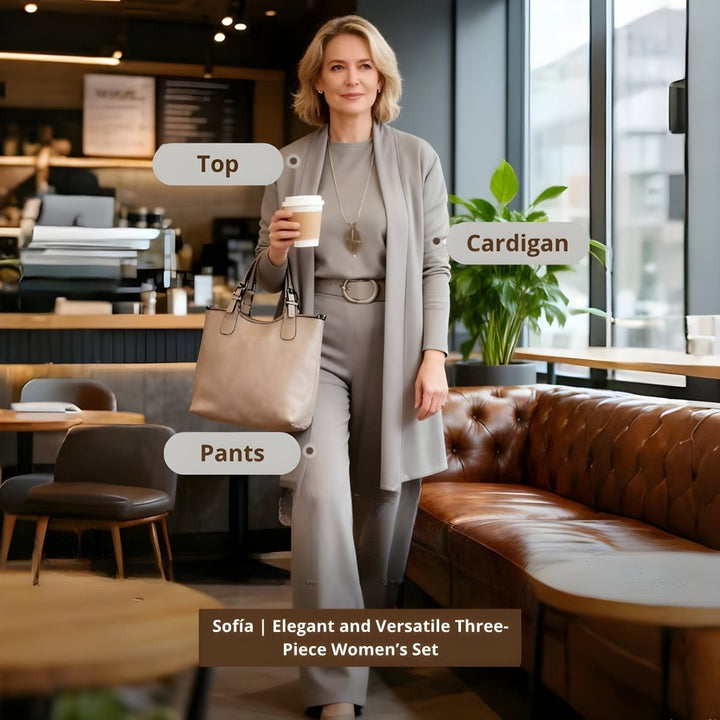 Sofía | Elegant and Versatile Three - Piece Women’s Set - Mijn winkel