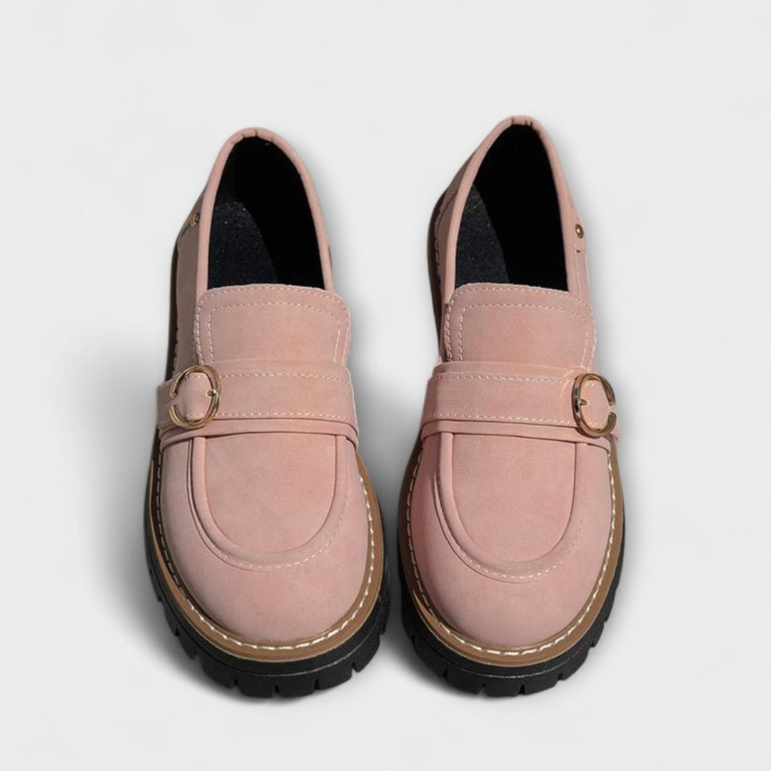 Sophia | Rounded Toe Casual Loafers - Mijn winkel