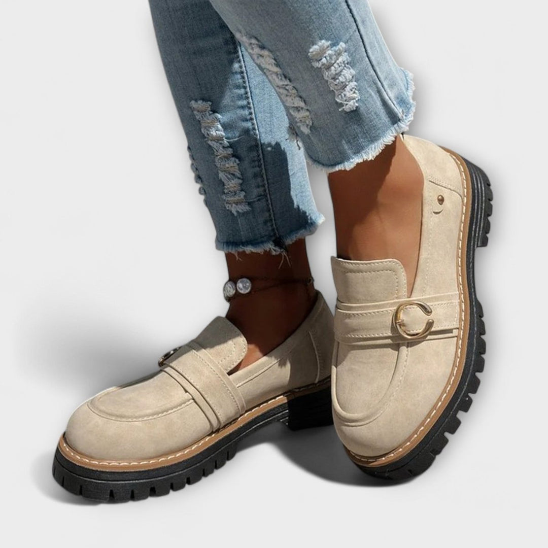 Sophia | Rounded Toe Casual Loafers - Mijn winkel