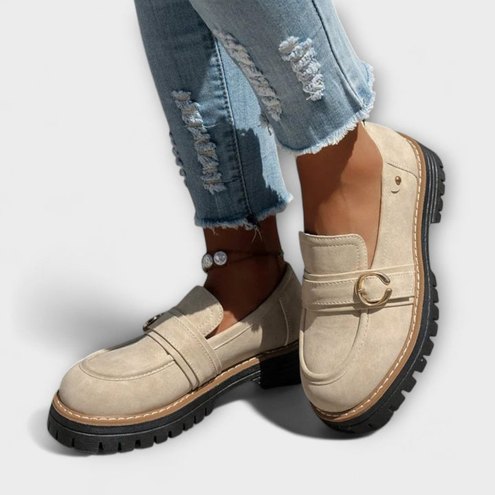 Sophia | Rounded Toe Casual Loafers - Mijn winkel