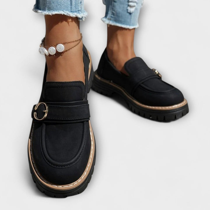 Sophia | Rounded Toe Casual Loafers - Mijn winkel