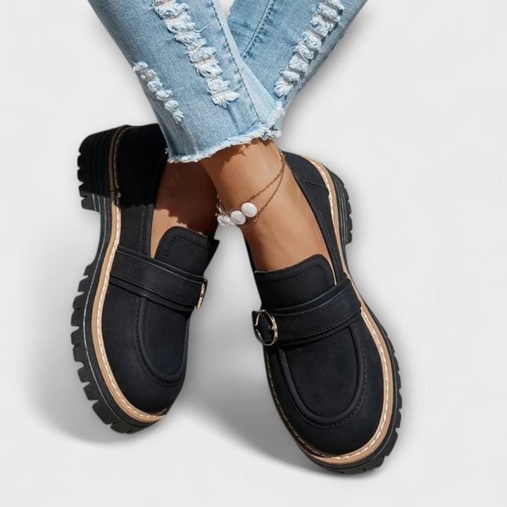 Sophia | Rounded Toe Casual Loafers - Mijn winkel