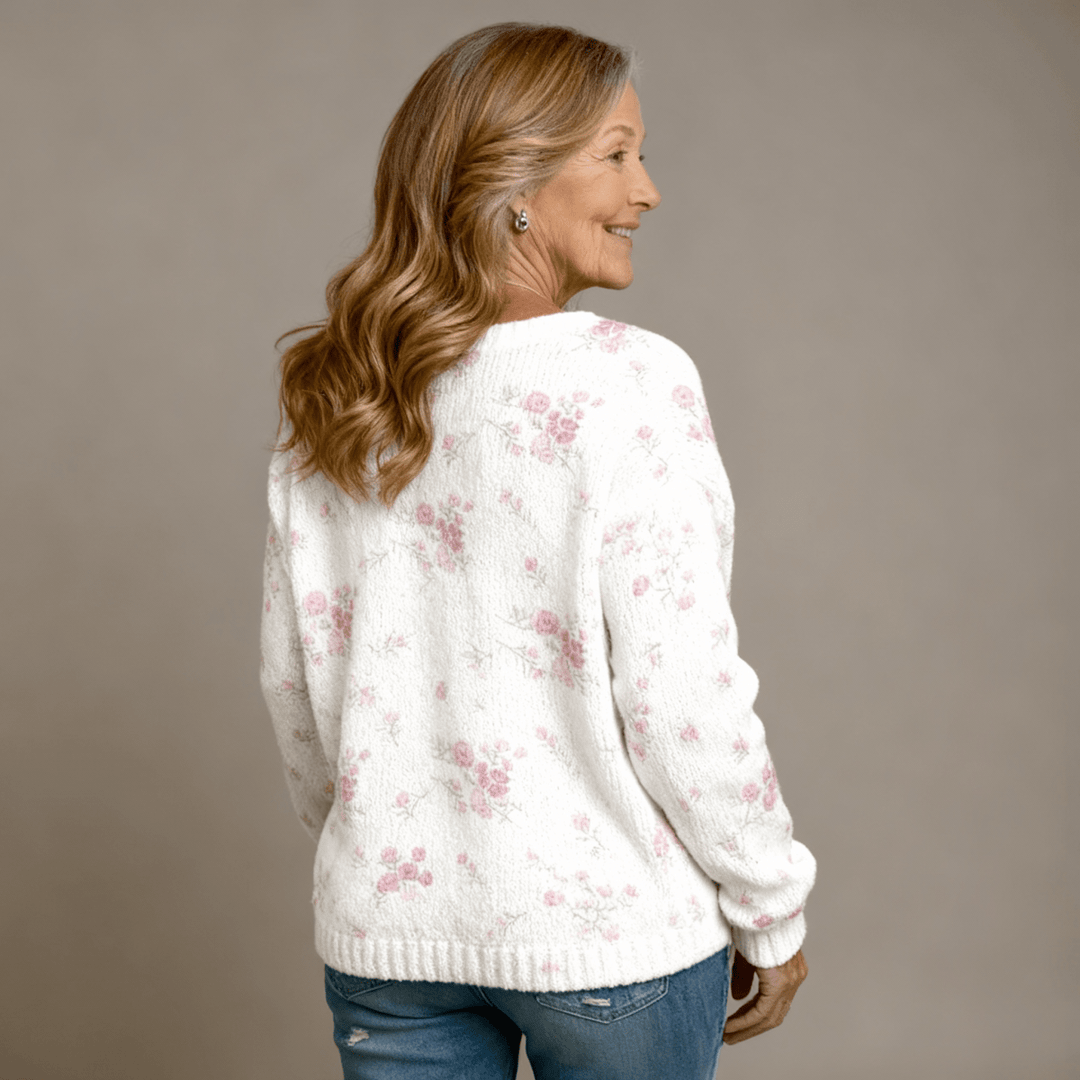 Stella | Pink Rose Cardigan - Mijn winkel