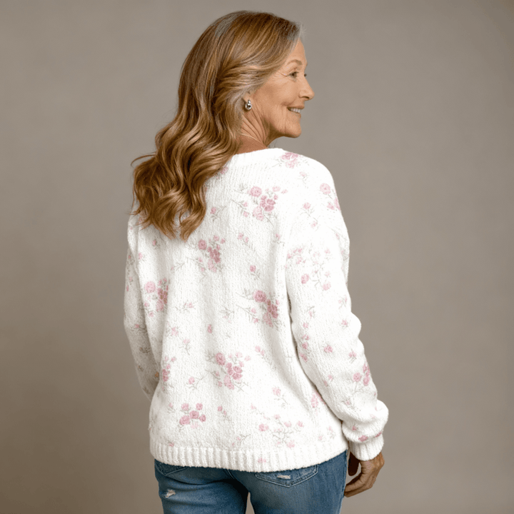 Stella | Pink Rose Cardigan - Mijn winkel
