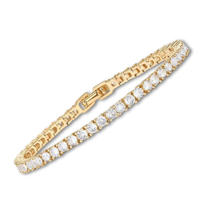 Tennis bracelet | Gold - Mijn winkel