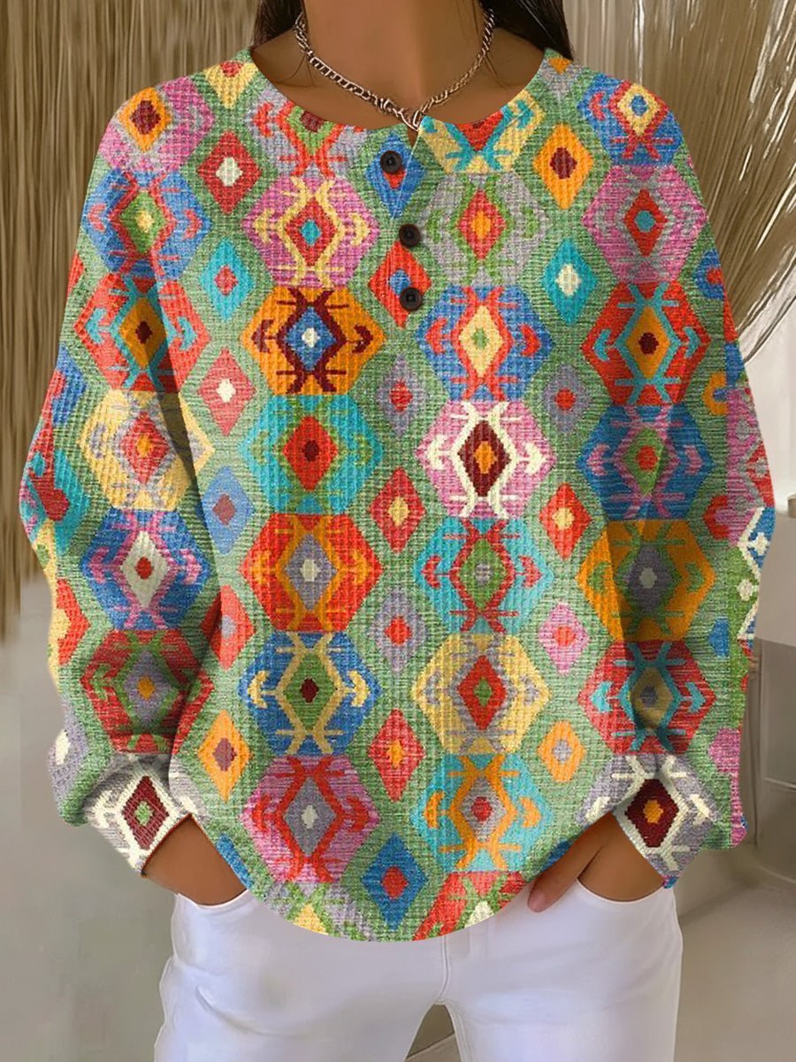 Tilde | Winter Jumper with Buttons - Mijn winkel