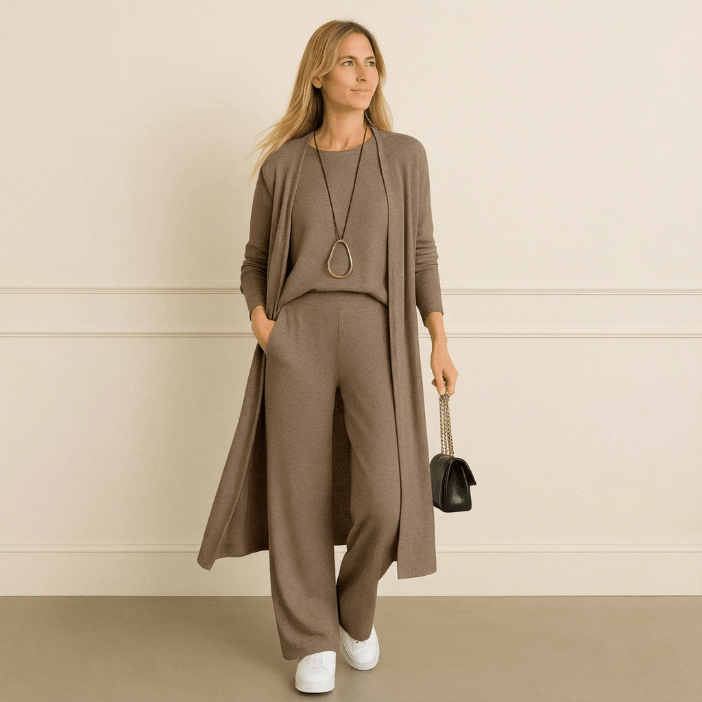 Vanessa Cardigan, Top & Pants Set - Mijn winkel