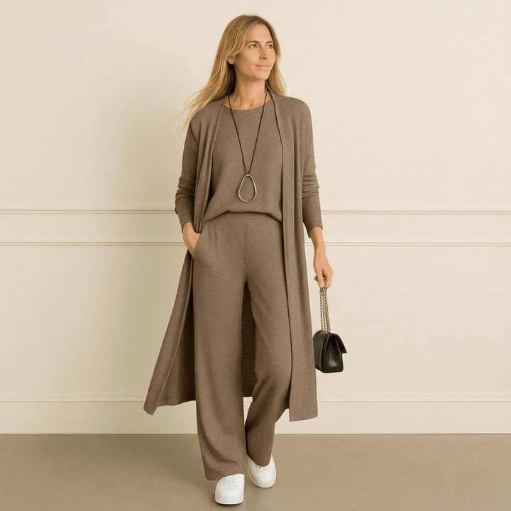 Vanessa Cardigan, Top & Pants Set - Mijn winkel