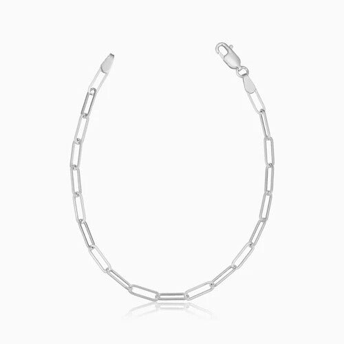 Venice Link Bracelet | White Gold - Mijn winkel