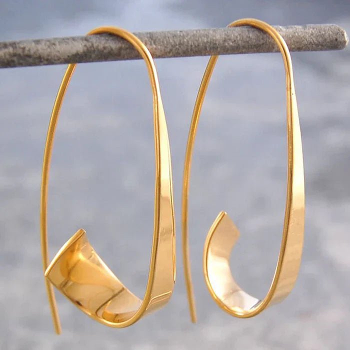 Vintage Spiral Earrings | Gold - Mijn winkel